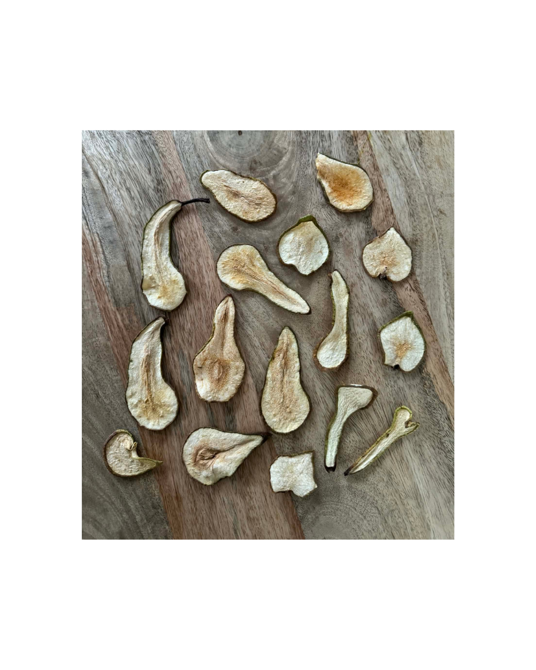 Morceaux de poire déshydratée - Topping Cocktails